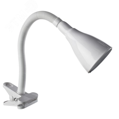 Лампа настольная офисная CORD E14 1х40Вт Металл Белый - Arte Lamp
