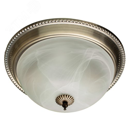 Светильник потолочный PORCH E27 2х60Вт Металл Бронза - Arte Lamp