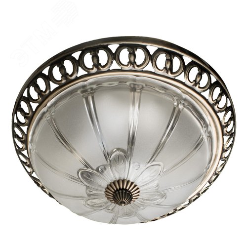 Светильник потолочный PORCH E27 2х60Вт Металл Бронза - Arte Lamp