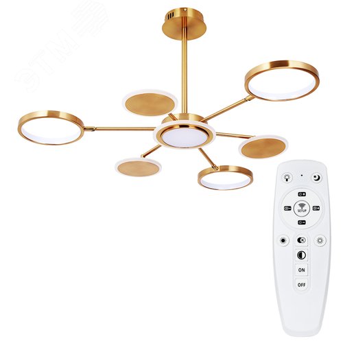 Люстра на штанге Arte Lamp SIENNA A1363PL-6PB (A1363PL-6PB) - Arte Lamp