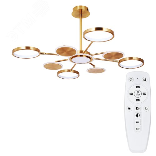 Люстра на штанге Arte Lamp SIENNA A1363PL-8PB - Arte Lamp