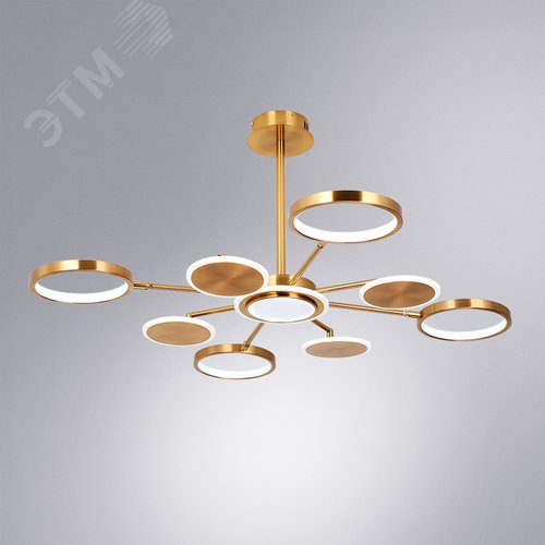 Люстра на штанге Arte Lamp SIENNA A1363PL-8PB - фото 2