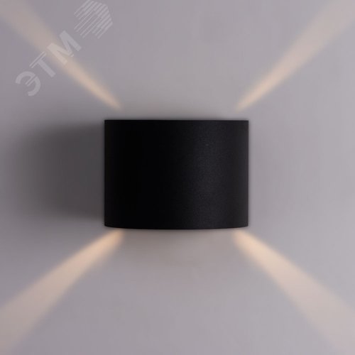 Светильник фасадный RULLO LED 3Вт Алюминий Чёрный - фото 3