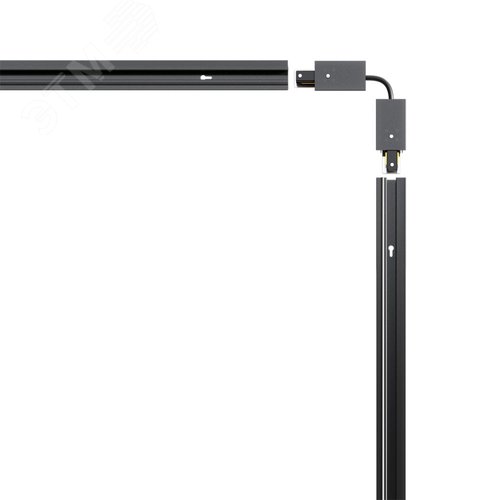 Коннектор для шинопровода TRACK ACCESSORIES Пластик Белый - фото 2