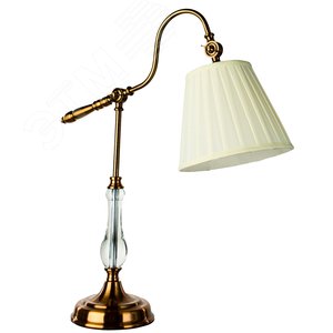 Лампа настольная декоративная SEVILLE E27 1х60Вт Металл Медь - Arte Lamp