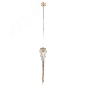 Светильник подвесной WATERFALL E14 1х40Вт Металл Золото - Arte Lamp