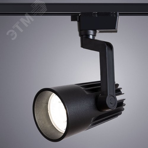 Трековый светильник Arte Lamp WALES A1640PL-1BK (A1640PL-1BK) - фото 3