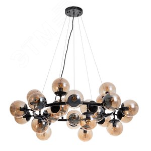 Люстра подвесная BOLLA E14 25х40Вт Металл Чёрный - Arte Lamp