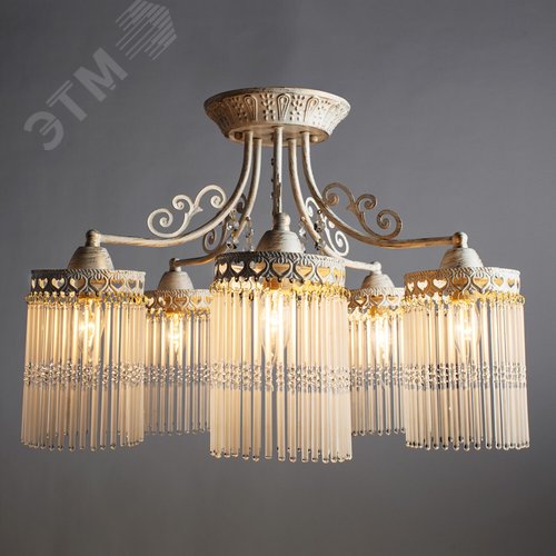 Люстра Arte Lamp TORRENTE A1678PL-5WG (A1678PL-5WG) - фото 2