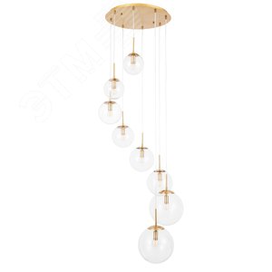 Светильник подвесной VOLARE E14 8х40Вт Металл Бронза - Arte Lamp