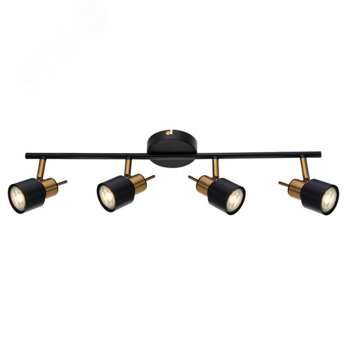 Спот ALMACH GU10 4х50Вт Металл Чёрный - Arte Lamp