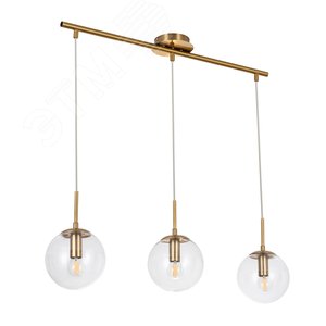 Светильник подвесной VOLARE E14 3х40Вт Металл Бронза - Arte Lamp