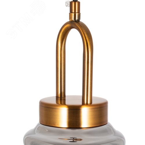 Светильник подвесной BELL E27 1х60Вт Металл Чёрный - фото 3