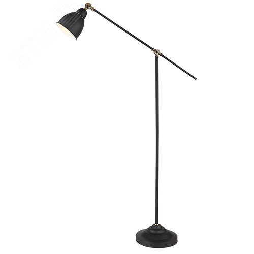 Торшер BRACCIO E27 1х60Вт Металл Чёрный - Arte Lamp