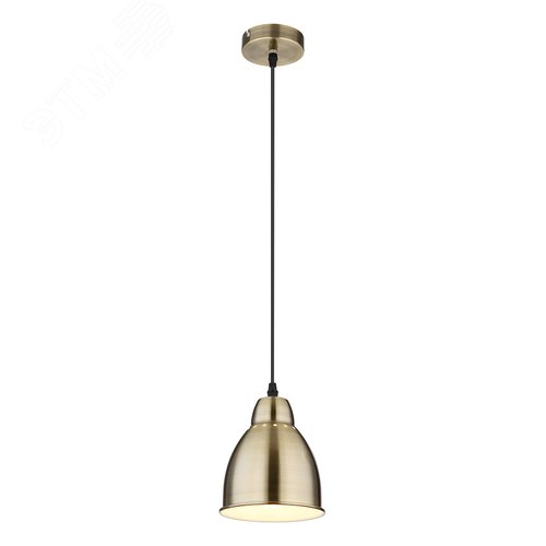 Светильник подвесной BRACCIO E27 1х60Вт Металл Бронза - Arte Lamp