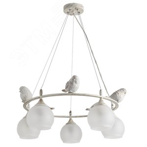 Люстра подвесная GEMELLI E27 5х60Вт Металл Золото - Arte Lamp