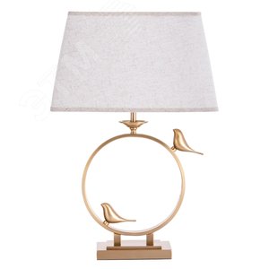 Лампа настольная декоративная RIZZI E27 1х60Вт Металл Медь - Arte Lamp