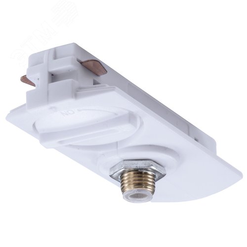 Коннектор питания TRACK ACCESSORIES Пластик Белый - Arte Lamp