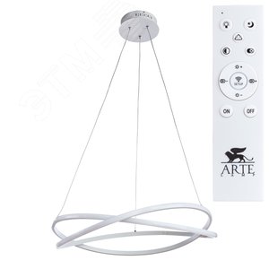 Люстра подвесная SWING LED 160Вт Металл Белый - Arte Lamp