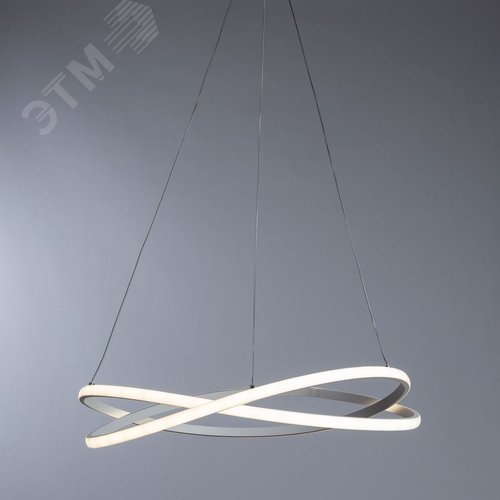 Люстра подвесная SWING LED 160Вт Металл Белый - фото 2