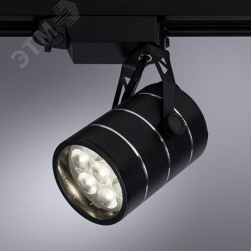 Трековый светильник Arte Lamp CINTO A2707PL-1BK (A2707PL-1BK) - фото 3