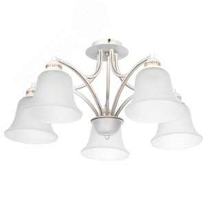 Люстра потолочная EMMA E27 5х60Вт Металл Золото - Arte Lamp