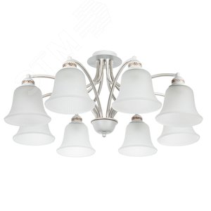 Люстра потолочная EMMA E27 8х60Вт Металл Золото - Arte Lamp