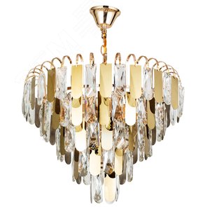 Люстра подвесная VIVIEN E27 6х60Вт Металл Золото - Arte Lamp