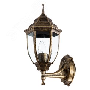Светильник уличный настенный PEGASUS E27 1х60Вт Металл Чёрный - Arte Lamp