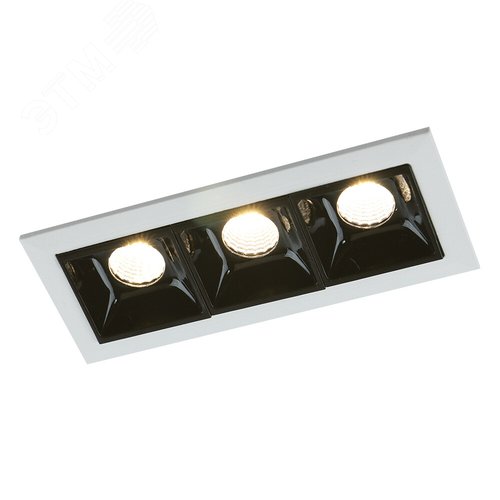 Встраиваемый светильник Arte Lamp GRILL A3153PL-3BK (A3153PL-3BK) - Arte Lamp