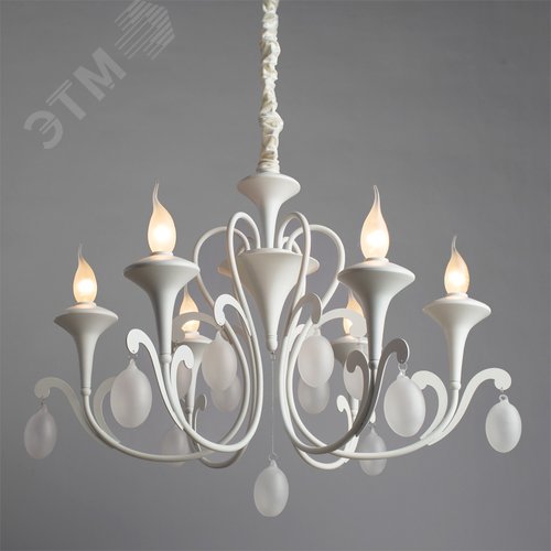 Люстра Arte Lamp MONTMARTRE A3239LM-6WH (A3239LM-6WH) - фото 4