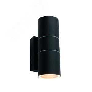 Светильник фасадный MISTERO GU10 2х35Вт Металл Чёрный - Arte Lamp