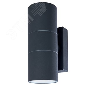 Светильник фасадный MISTERO GU10 2х35Вт Металл Серый - Arte Lamp