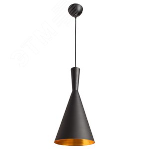 Светильник подвесной CAPPELLO E27 1х40Вт Металл Чёрный - Arte Lamp