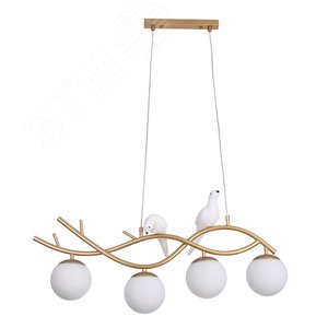 Люстра подвесная ELTANIN E27 4х60Вт Металл Золото - Arte Lamp