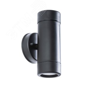 Светильник фасадный ATLAS GU10 2х7Вт Пластик Чёрный - Arte Lamp
