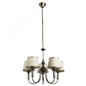 Люстра подвесная ALICE E14 5х40Вт Металл Бронза - Arte Lamp
