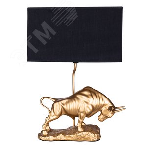 Лампа настольная декоративная IKLIL E27 1х40Вт Пластик Золото - Arte Lamp