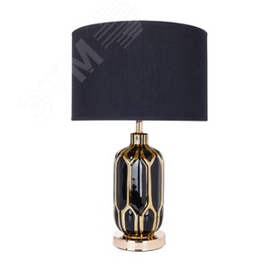 Лампа настольная декоративная REVATI E27 1х40Вт Металл Чёрный - Arte Lamp