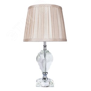 Лампа настольная декоративная CAPELLA E14 1х40Вт Металл Хром - Arte Lamp