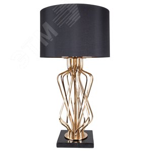 Лампа настольная декоративная Fire E27 1х60Вт Металл Золото - Arte Lamp