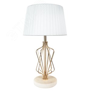 Лампа настольная декоративная Fire E27 1х60Вт Металл Золото - Arte Lamp