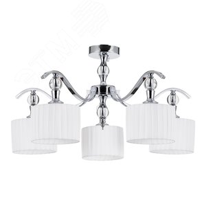 Люстра потолочная IBIZA E14 5х40Вт Металл Хром - Arte Lamp