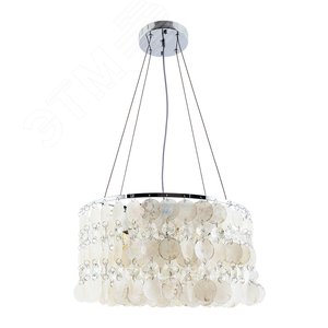 Люстра подвесная PIPIRIMA E14 5х60Вт Металл Хром - Arte Lamp