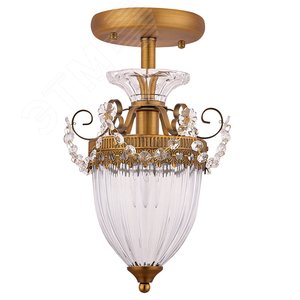 Светильник потолочный SCHELENBERG E14 1х40Вт Металл Золото - Arte Lamp