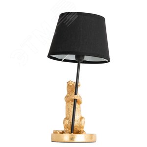 Лампа настольная декоративная GUSTAV E14 1х40Вт Полимер Золото - Arte Lamp