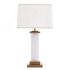 Лампа настольная декоративная CAMELOT E27 1х60Вт Металл Медь - Arte Lamp