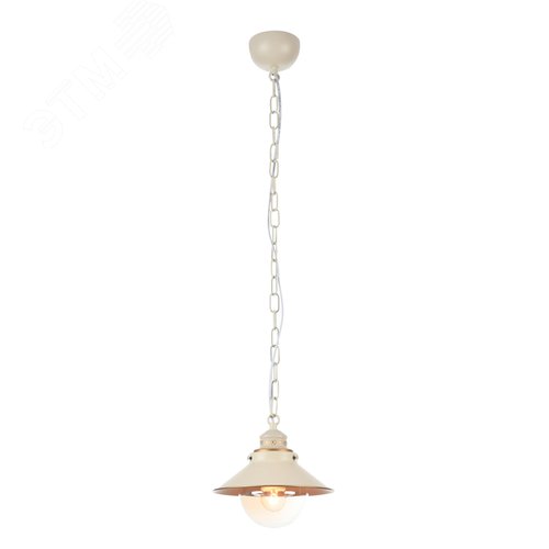 Светильник подвесной GRAZIOSO E27 1х60Вт Металл Бежевый - Arte Lamp
