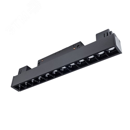 Магнитный трековый светильник Arte Lamp LINEA A4644PL-1BK - фото 2