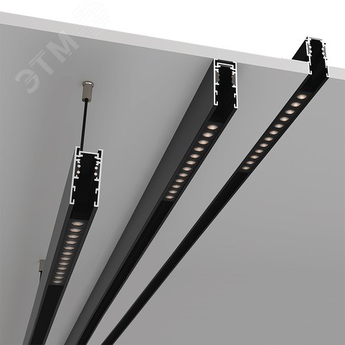 Кронштейн-подвес для магнитного шинопровода LINEA-ACCESSORIES металл Серый - фото 2